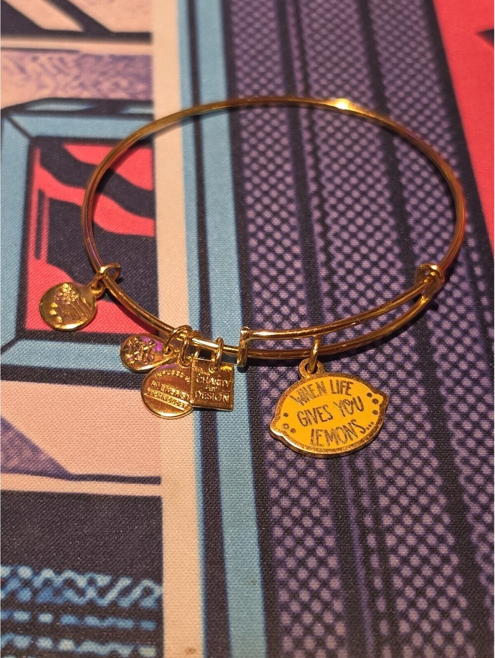Alex and Ani When Life Gives You Lemons… Bangle Bracelet